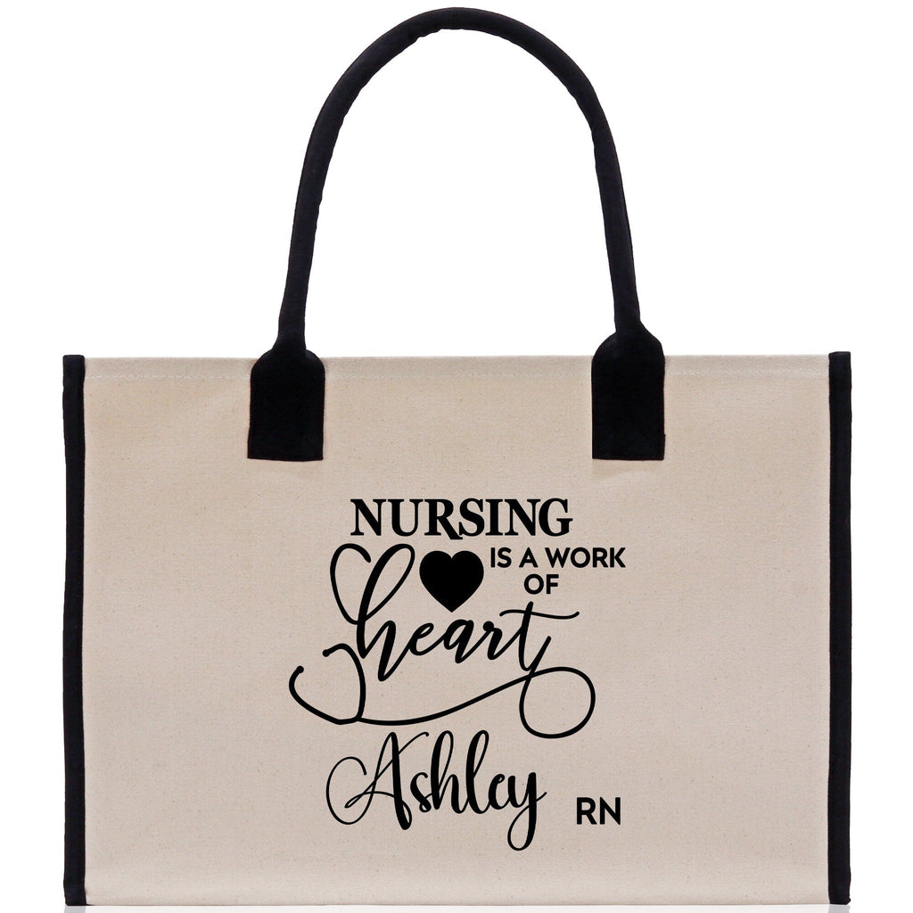 Nurse Personalized Tote Bag Nurse Gift Registered Nurse Tote RN Tote RN Gift Future Nurse Gift Nursing Student Gift Nurse Graduation Gift