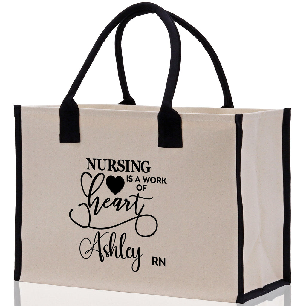 Nurse Personalized Tote Bag Nurse Gift Registered Nurse Tote RN Tote RN Gift Future Nurse Gift Nursing Student Gift Nurse Graduation Gift