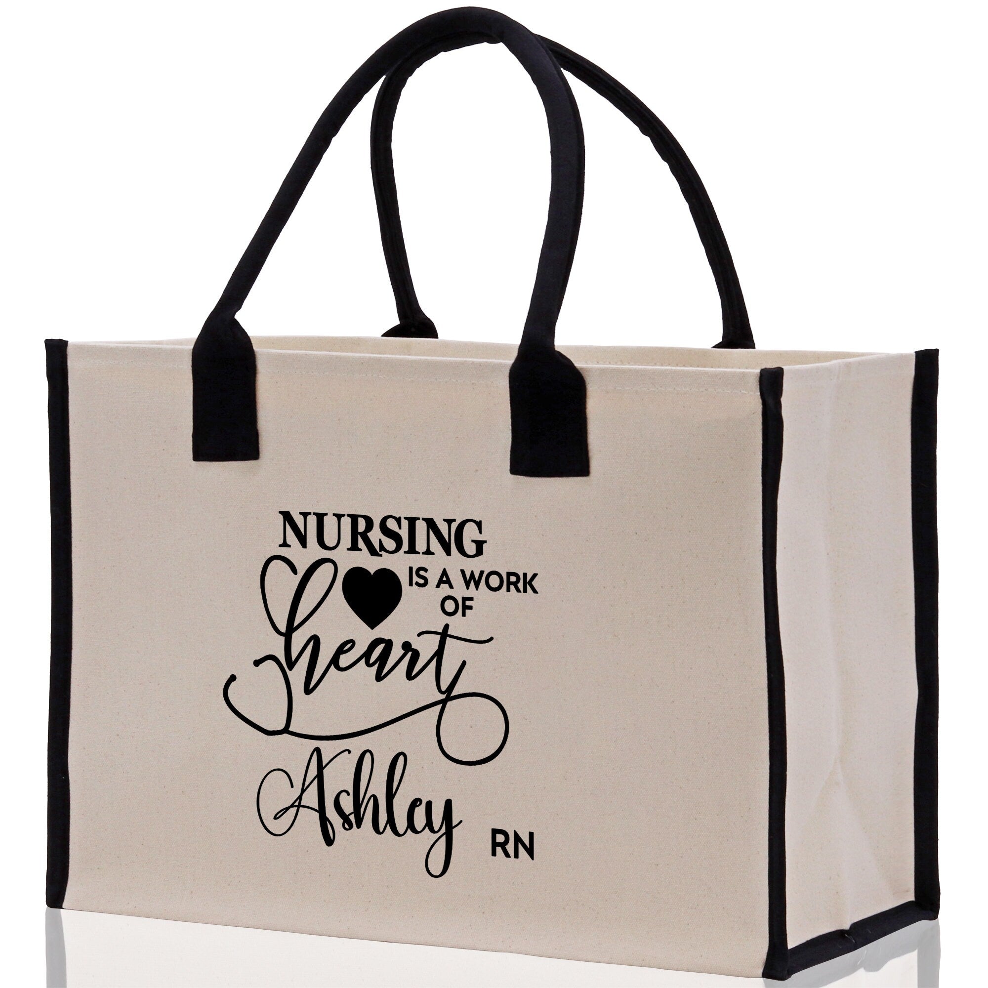 Nurse Personalized Tote Bag Nurse Gift Registered Nurse Tote RN Tote RN Gift Future Nurse Gift Nursing Student Gift Nurse Graduation Gift