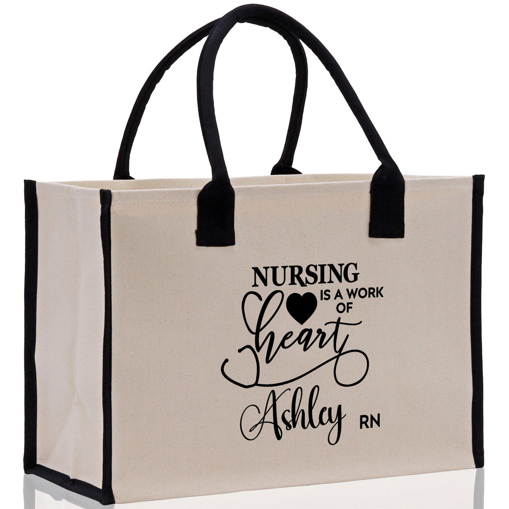 Nurse Personalized Tote Bag Nurse Gift Registered Nurse Tote RN Tote RN Gift Future Nurse Gift Nursing Student Gift Nurse Graduation Gift