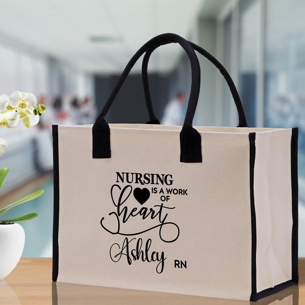 Nurse Personalized Tote Bag Nurse Gift Registered Nurse Tote RN Tote RN Gift Future Nurse Gift Nursing Student Gift Nurse Graduation Gift